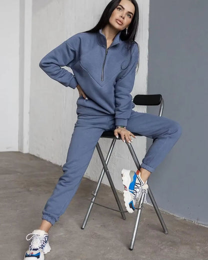 2-Piece Pullover Jumpsuit Set