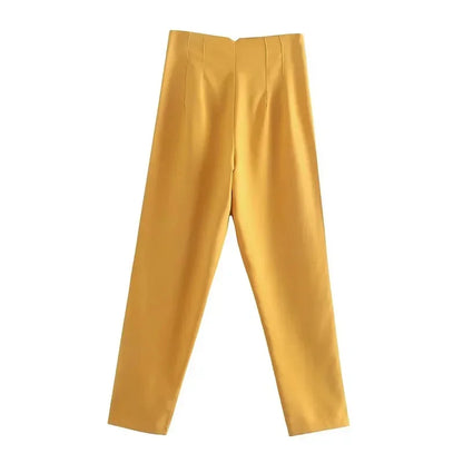 Women's High Waisted Trousers