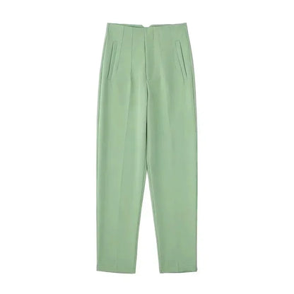 Women's High Waisted Trousers